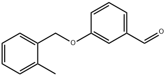 3-[(2-METHYLBENZYL)OXY]BENZALDEHYDE Structural