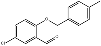 5-CHLORO-2-[(4-METHYLBENZYL)OXY]BENZALDEHYDE