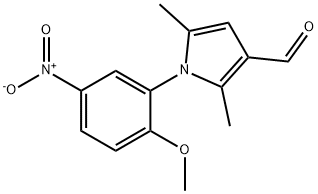 1H-Pyrrole-3-carboxaldehyde,1-(2-methoxy-5-nitrophenyl)-2,5-dimethyl-(9CI)