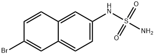 Sulfamide, (6-bromo-2-naphthalenyl)- (9CI) Structural