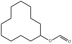 CYCLODODECYL FORMATE Structural