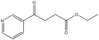 4-OXO-4-PYRIDIN-3-YL-BUTYRIC ACID ETHYL ESTER