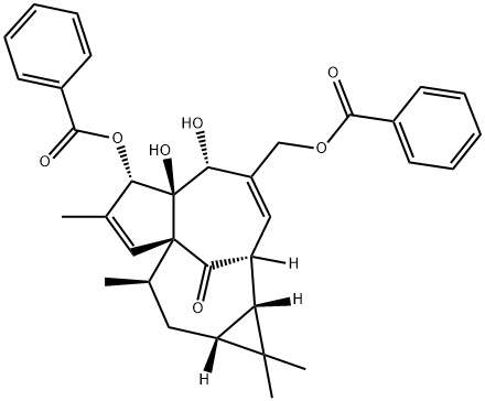 INGENOL 3,20-DIBENZOATE Structural