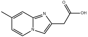 (7-METHYL-IMIDAZO[1,2-A]PYRIDIN-2-YL)-ACETIC ACID Structural