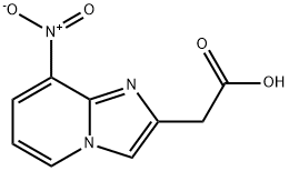 (8-NITRO-IMIDAZO[1,2-A]PYRIDIN-2-YL)-ACETIC ACID Structural