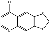 8-CHLORO[1,3]DIOXOLO[4,5-G]QUINOLINE Structural