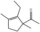 Ethanone, 1-(2-ethyl-1,3-dimethyl-2-cyclopenten-1-yl)- (9CI) Structural