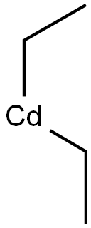 Diethylcadmium Structural