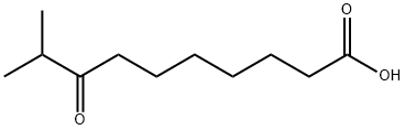 9-METHYL-8-OXODECANOIC ACID Structural