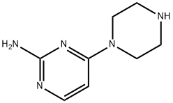 2-Pyrimidinamine,4-(1-piperazinyl)-(9CI)