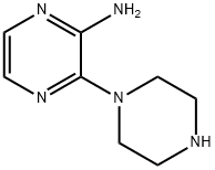 2-AMINO-3-PIPERAZIN-1-YLPYRAZINE Structural