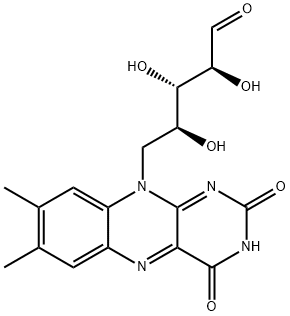 vitamin B2 aldehyde Structural