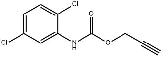 prop-2-ynyl N-(2,5-dichlorophenyl)carbamate Structural