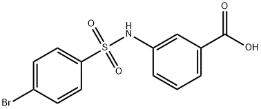 3-(4-BROMO-BENZENESULFONYLAMINO)-BENZOIC ACID