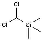 (DICHLOROMETHYL)TRIMETHYLSILANE Structural