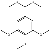 3,4,5-TRIMETHOXYBENZALDEHYDE DIMETHYL ACETAL Structural