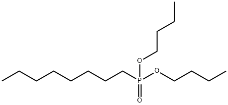 Octylphosphonic acid dibutyl ester Structural