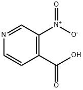 3-Nitroisonicotinic acid Structural