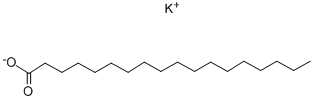 Potassium stearate Structural