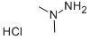 1,1-DIMETHYLHYDRAZINE HYDROCHLORIDE Structural