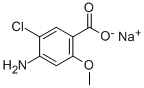 SODIUM 2-METHOXY-4-AMINO-5-CHLOROBENZOATE