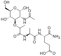 AC-MURAMYL-ALA-GLU-NH2 Structural