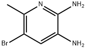 2,3-DIAMINO-5-BROMO-6-METHYLPYRIDINE Structural