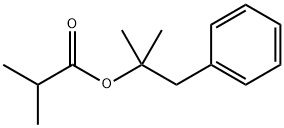 DIMETHYL BENZYL CARBINYL ISOBUTYRATE Structural