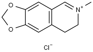 HYDRASTININE HYDROCHLORIDE Structural