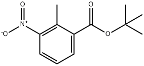 TERT-BUTYL 2-METHYL-3-NITROBENZOATE Structural