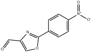 2-(4-NITRO-PHENYL)-OXAZOLE-4-CARBALDEHYDE Structural