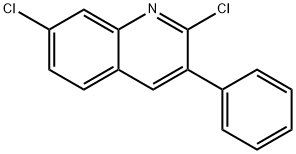 2,7-DICHLORO-3-PHENYLQUINOLINE Structural