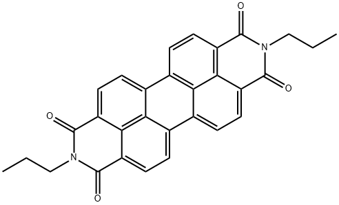 2,9-Dipropyl-anthra2,1,9-def:6,5,10-d'e'f'diisoquinoline-1,3,8,10-tetrone Structural