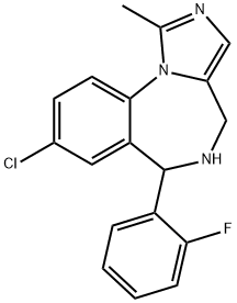 5,6-Dihydro Midazolam Structural