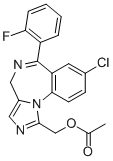 1-ACETOXYMETHYL-8-CHLORO-6-(2-FLUOROPHENYL)-4H-IMIDAZO[1,5-A][1,4]BENZODIAZEPINE