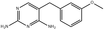 2,4-Diamino-5-(3-methoxybenzyl)pyrimidine Structural