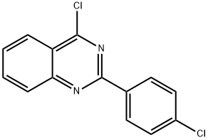 4-CHLORO-2-(4-CHLORO-PHENYL)-QUINAZOLINE Structural