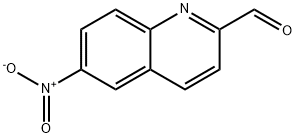 6-Nitro-2-quinolinecarbaldehyde Structural