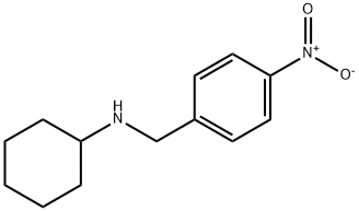 N-(4-nitrobenzyl)cyclohexanamine Structural