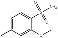 2-METHOXY-4-METHYLBENZENESULFONAMIDE Structural