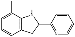 1H-Indole,2,3-dihydro-7-methyl-2-(2-pyridinyl)-(9CI)