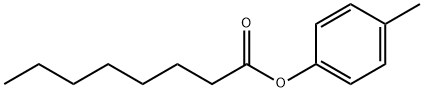 N-OCTANOIC ACID P-TOLYL ESTER Structural