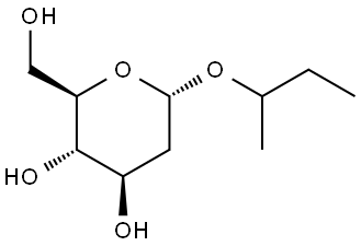 alpha-D-arabino-Hexopyranoside, 1-methylpropyl 2-deoxy- (9CI) Structural