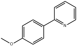 2-(4-METHOXYPHENYL)PYRIDINE Structural