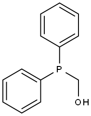 Hydroxymethyldiphenylphosphine Structural