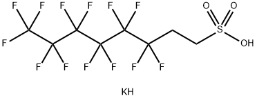 potassium 3,3,4,4,5,5,6,6,7,7,8,8,8-tridecafluorooctanesulphonate Structural