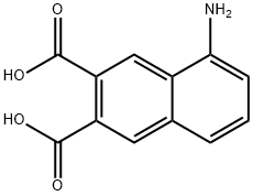 5-Amino-2,3-naphthalenedicarboxylic acid Structural