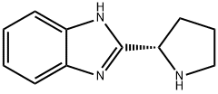 1H-Benzimidazole,2-(2-pyrrolidinyl)-,(S)-(9CI) Structural