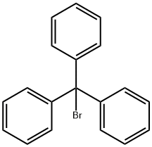 Triphenylmethyl bromide Structural