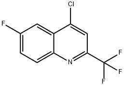 4-CHLORO-6-FLUORO-2-(TRIFLUOROMETHYL)QUINOLINE